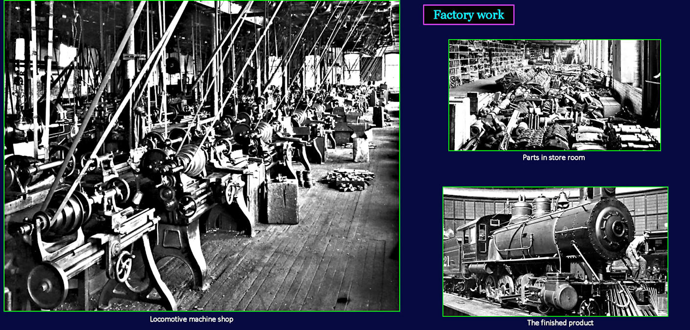Factory work, 1910
